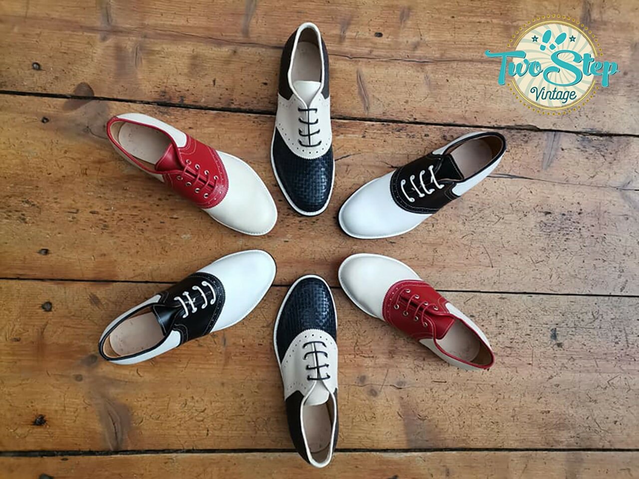 Saddle Shoes von Two Step Vintage